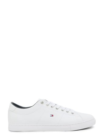 Essential Leather Sneaker White Tommy Hilfiger