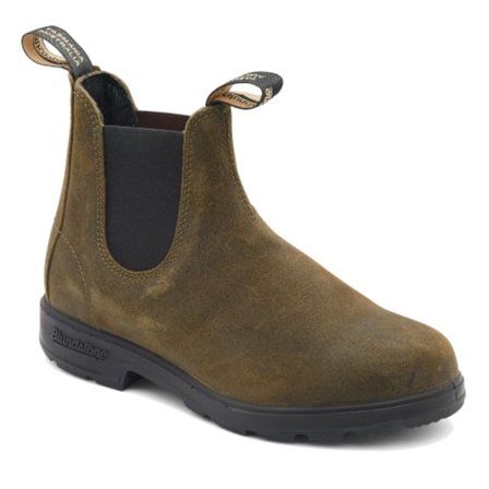 Blundstone Suede Boots Unisex everyday shoes Green 37