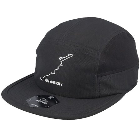 Kumo - Černá 5panel Kšiltovka - "New York Marathon Cloudfit Black 5-panel " @ Hatstore