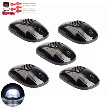 Takmarkeringsljus Tak Mus Lampa RAM Lampa för Pickup Truck Tak Mus Lampa Lämplig för SUV:ar ATV:er UTV:er (FMY)