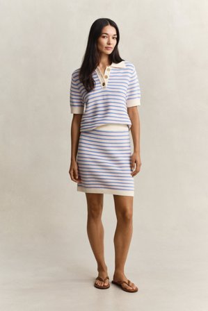 GANT Damen Gestrickter Minirock (XL) Weiß