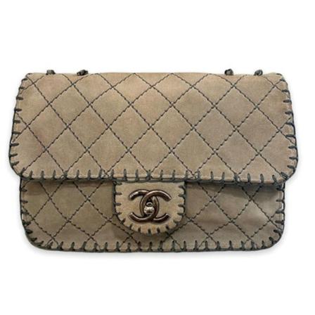 Chanel Vintage, Pre-owned Timeless Bag Grijs, Dames, Maat:ONE Size