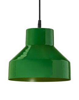 Taklampa Solo av metall Grön - PR Home