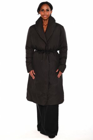 Hést Veda Coat Dame - Jet Black