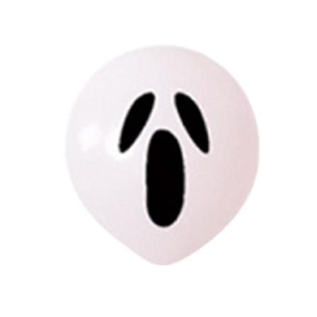 100 st Halloween-ballongfestdekoration Set Skalle förtjockade latexballonger Halloween-ballonger