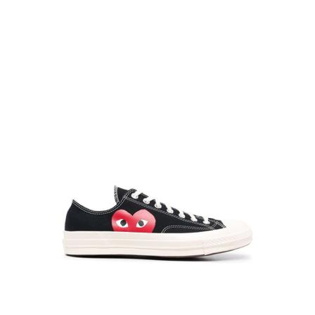 Comme des Garçons Play Sneakers Sort, Herre, Størrelse: 41 1/2 EU