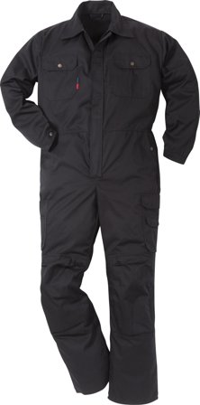 Fristads 880 P154 Overall svart L, Arbetskläder