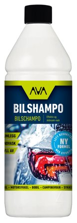 AVA Bilshampo 1L - Bilschampo för effektiv och skonsam biltvätt