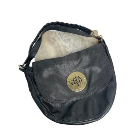 Mulberry Pre-owned, Pre-owned Leathershoulder-bags Zwart, unisex, Maat:ONE Size
