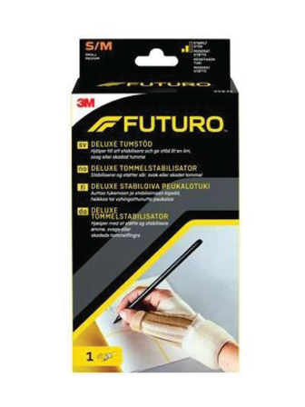 Futuro Deluxe tommelstøtte, Small/Medium, beige, 1 stk.