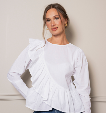 MISSMAYA - Gina Top Pure White - M