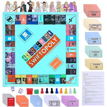 Musikbrädspel, Roliga musikspel för spelkvällen, Monopol brädspel för fans, Fantastiska presenter för musikälskare, Träffa fans, fester, evenemang, 