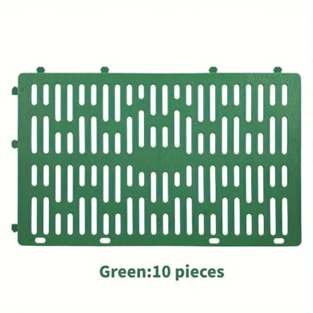 10-pak Justerbare Træbeskyttere i Plast - Med dockingdesign til planter og træer, holdbar barkbeskyttelse mod skadedyr og vejr_OF