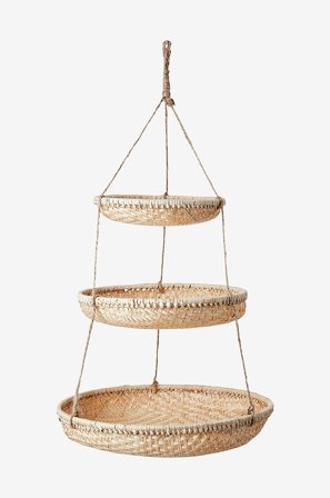 Affari of Sweden - Hængende kurv Sunny - Beige - Småopbevaring - Fra Homeroom