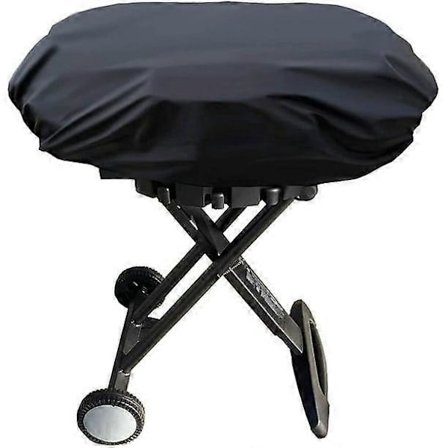 BBQ Grill Cover, Vandtæt Grill Cover Kompatibelt med Coleman Roadtrip LXX, LXE og 285, BBQ Gas Bærbar Propan Grill Cover med Snøre (FMY)