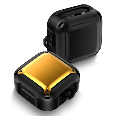 Samsung Buds Live hybridfodral - Svart / Gul