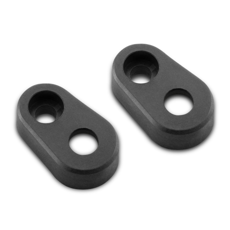 Rizoma Indicator Adapter Set Black - Ducati Scrambler 1100 Pro 2020-2021