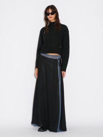 Holzweiler Leika Skirt - Black Mix - Women's - 32