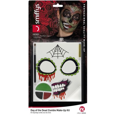 Day of the Dead Zombi Meikkisetti