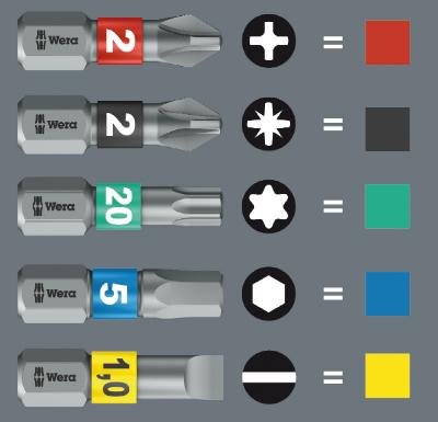 Wera Bit-Check 10 Impaktor 4