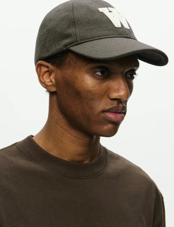 WOOD WOOD Wwaa Felt Patch Cap 25250 - Green - ONE SIZE