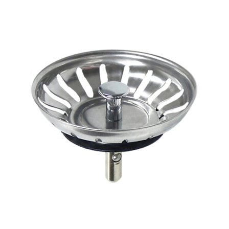 Rustfrit stål si-kurv vask afløb slots afløb prop 79mm til Blanco vask