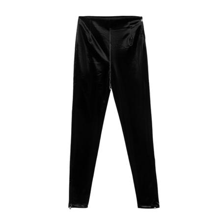 Rotate Birger Christensen, Skinny Trousers Zwart, Dames, Maat:S,polyester