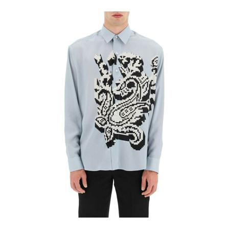 Etro Shirts Blå, Herre Skjorter