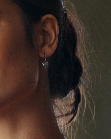 Edblad Barley Hoops Steel Couleur argent Bijoux Fille - Kids Brand Store