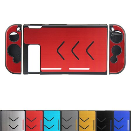 Stilrent cover til Nintendo Switch konsol - Rød