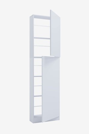 VCM - Vcm Skoskap Fulisa Xl tredør - Hvit - Skoskap - Fra Homeroom