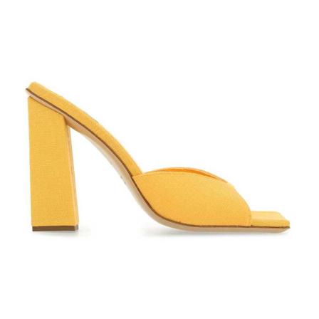 Gia Borghini, High Heel Sandals Geel, Dames, Maat:37 EU