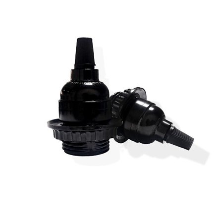 6 st/förpackning Edison skruv ES E26 glödlampa lamphållare hängande sockel