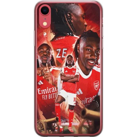 Kompatibel Mobilcover til Apple iPhone XR Arsenal collage - Eberechi Eze i flere poser med rød kamptrøje