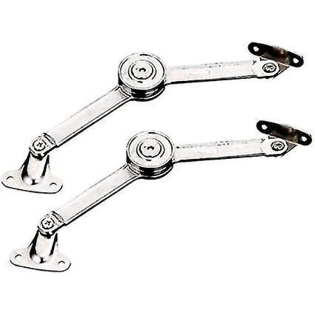 Støttehængsel 2-pak Justerbar Løft Op Støttepuffer