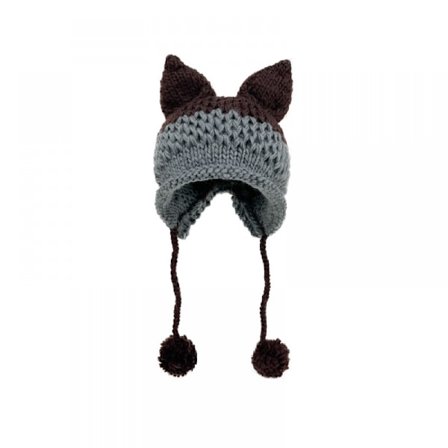 Sødt hue til kvinder Kattehue Vintage huer Dame rævehat Grunge