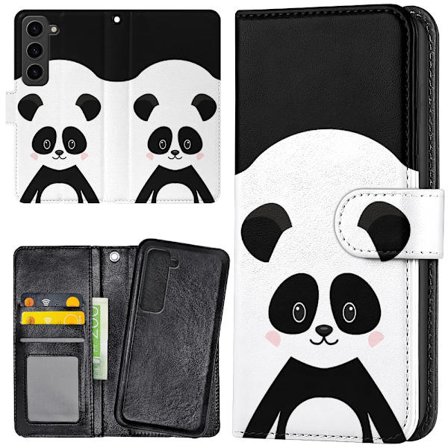 Samsung Galaxy S23 - Lompakkokotelo/Kuoret Cute Panda