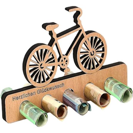 Cykel Penge Gave, Cool Cykel Gave, Penge Gave Til Cyklister, Cykel Sparegris, Cykel Modellering