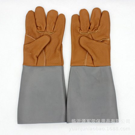 Svetsningshandske, skyddshandskar i läder, aramid, motståndskraft mot