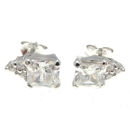 Vj Since 1890 Silverörhänge Isabella Löwengrip - Vjbbwome22wit Silver