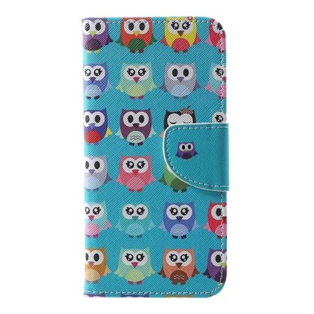 iPhone Xs Max - Plånboksfodral - Ugglor
