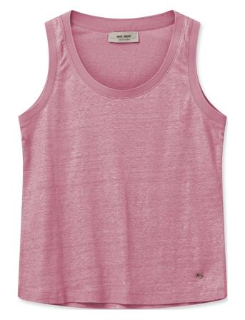 Mmcasa Foil Tank Top MOS MOSH Pink