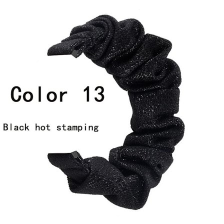 Lämpligt kompatibelt Samsung Band Galaxy Fit3 Hårnål Klockarmband SM-R390 Stor Tarm Ring Tryckt Elastisk Elastisk Klockarm