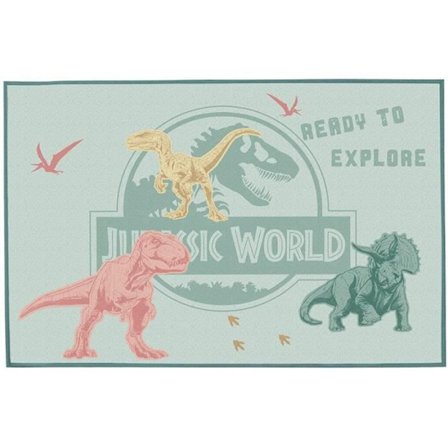 Fun House Jurassic World Dinosaur Carpet 120x80 cm