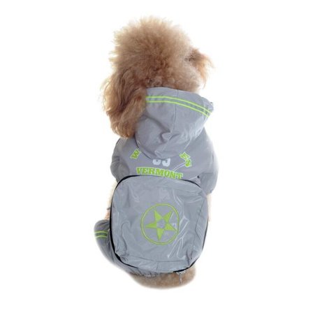 HundRegnoverall Spider Grå Hundkläder