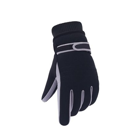 Skihandsker vandtætte udendørs fløjl fortykkede handsker