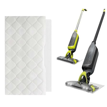 10 stk. Udskiftningspuder til Vac Mop til Shark VACMOP VM252, Engangs Vacmop Puder Trådløs Hårdt Gulv