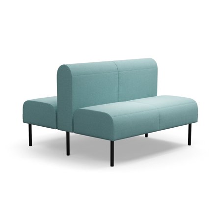Modulsofa VARIETY, 2-Sitzer, doppelt, Stoff Pod CS,