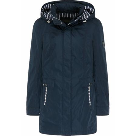 Lebek, Rain Jackets Blauw, Dames, Maat:M