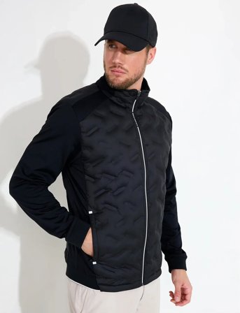 Abacus Mens Portrush Hybrid Jacket - Black - S